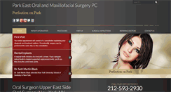 Desktop Screenshot of parkeastoms.com